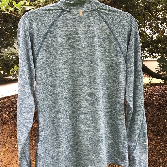 Nike Sport Shirt Dri-Fit 1/4 Zip Long Sleeve - Picture 2 of 4
